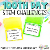 100th Day of School STEM Activities - STEM Challenges - Pr