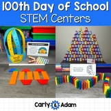 100th Day of School Activities and STEM Centers Science, E
