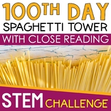 100th Day of School Activities STEM Challenge Project Spag
