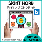 100th Day of School Sight Word Boom Cards