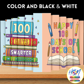 Preview of 100th Day of School Smarter Activities Coloring agamograph Bulletin Board Crafts