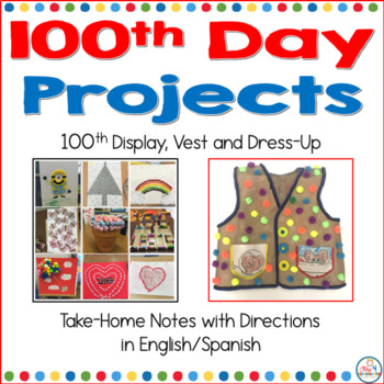 Preview of 100th Day of School Take-Home Projects