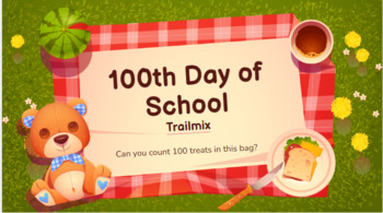 Preview of 100th Day of School Trail Mix