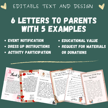 Preview of 100th Day of School Ultimate Letter To Parents – Editable Letters & Templates