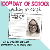 100th Day of School Writing Activity When I am 100 Years Old