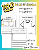 100th Day of School Writing Worksheets