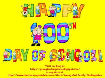 Preview of 100th Day of School for ActivBoard