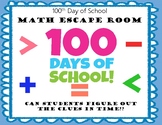 100th day of School Education breakout Escape Room, no pre