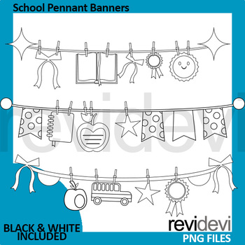 school pennant clipart