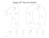 100th day of school: ten days at a time