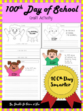 100th day of school Activities writing prompts Celebrate 1