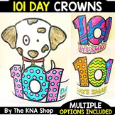 101 101st Day of School Hat Headband Crowns Writing Colori