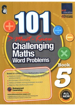 Preview of 101 Challenging Math Word Problems  5