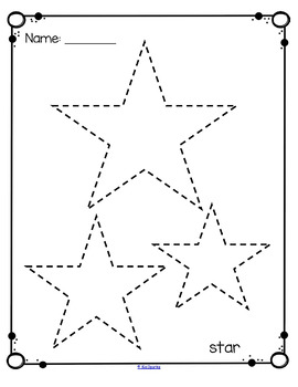 tracing printables letters numbers shapes themes distance