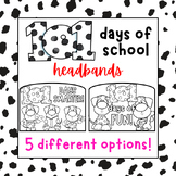 101 Days of School Activity - Dalmatian Themed Hats/Headba