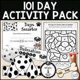 101 Days of School Activity Pack | 101st Dalmatian Day