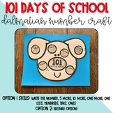 101 Days of School Dalmatian Dog Number of the Day Craftiv