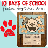 101 Days of School R-Controlled Vowel Dog Bones Craftivity