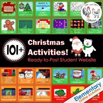 Preview of 101+ Christmas STEM Activities - Ready to Post Website!