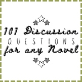 101 Discussion Question Cards for Any Novel + Post Discuss