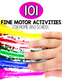 101 Fine Motor Activities | FREE Printable List