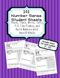 101 Kindergarten Number Sense Student Sheets