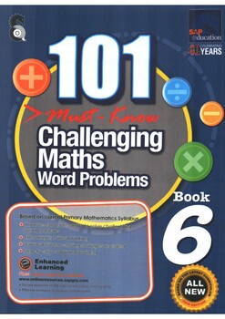 Preview of 101 Must Know Challenging Maths Word Problems 6