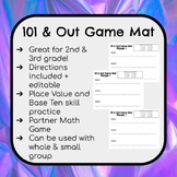 101 & Out Game Mat