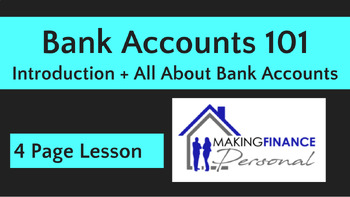 Preview of 101: Personal Finance Fundamentals - Bank Accounts