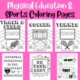101 Physical Education & Sports Coloring Pages - All Sport