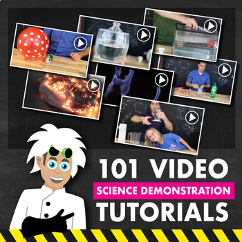 Preview of 101 Science Experiment Video Demonstrations