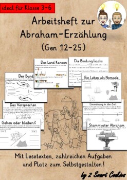 Preview of 101 Seiten Arbeitsheft Abraham und Sara Gott Bibel (Bible Story) Deutsch German