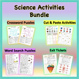 End of the Year - Science Activities Bundle | Puzzles & Wo