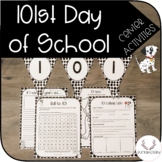 101st Day of School Center Activities