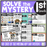 101st Day of School Solve the Mystery Math & ELA Task Card