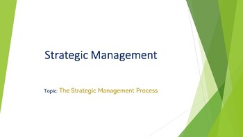 Preview of 102 The Strategic Management Process