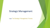 102 The Strategic Management Process