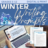 103 Essay & Writing Prompts for Winter | Middle & High Sch