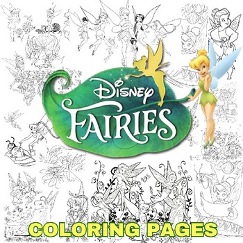 104 Cute Fairy Coloring Pages Printable Disney Fairies Coloring Pages ...