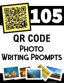 Preview of 105 QR Code Photo Writing Prompts!