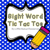 107 Zeno Sight Word Tic Tac Toe