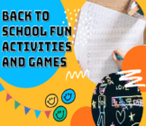 108 pages . Back to School Fun Activities and Games