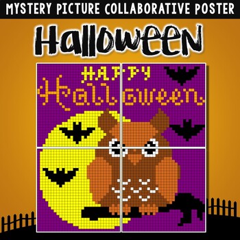 Halloween Mystery Picture Poster 2 (4-Sheet Poster) | TpT