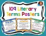 109 Literary Terms Posters