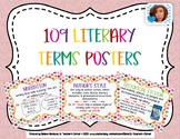 109 Literary Terms Posters Polka Dots