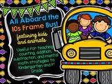 10s Frame Bus Mat with Kids and Animals as Markers