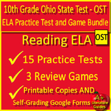 10th Grade OST ELA Practice Tests and Games Bundle - Ohio 