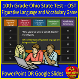10th Grade OST Figurative Language and Vocabulary Game Ohi