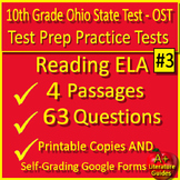 10th Grade OST Ohio State Test ELA II AIR Practice Tests #