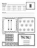 11-20 Number and Counting Activity Sheets